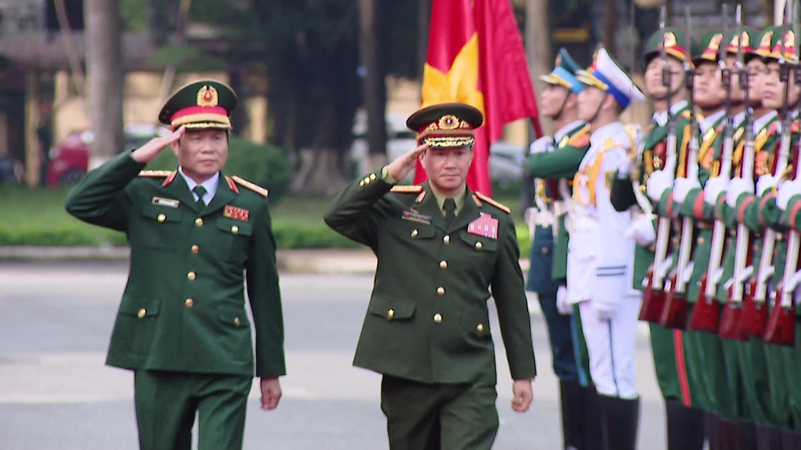 Tăng cường hợp tác Quốc phòng Việt Nam – Lào.