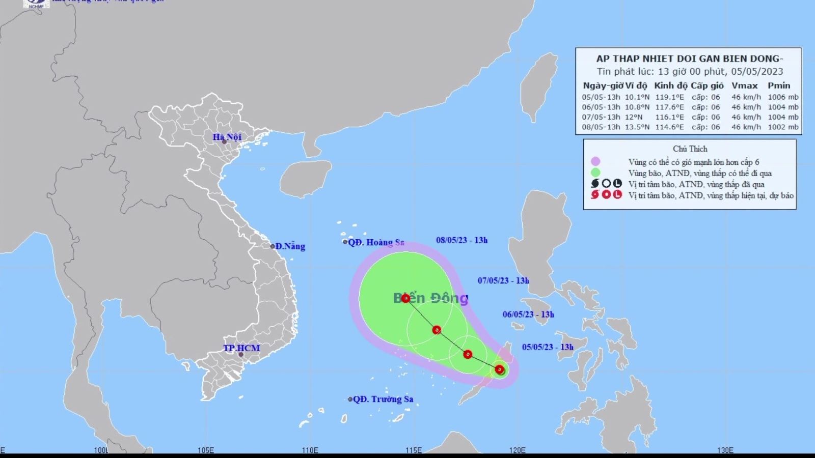 Ứng phó áp thấp nhiệt đới trên Biển Đông