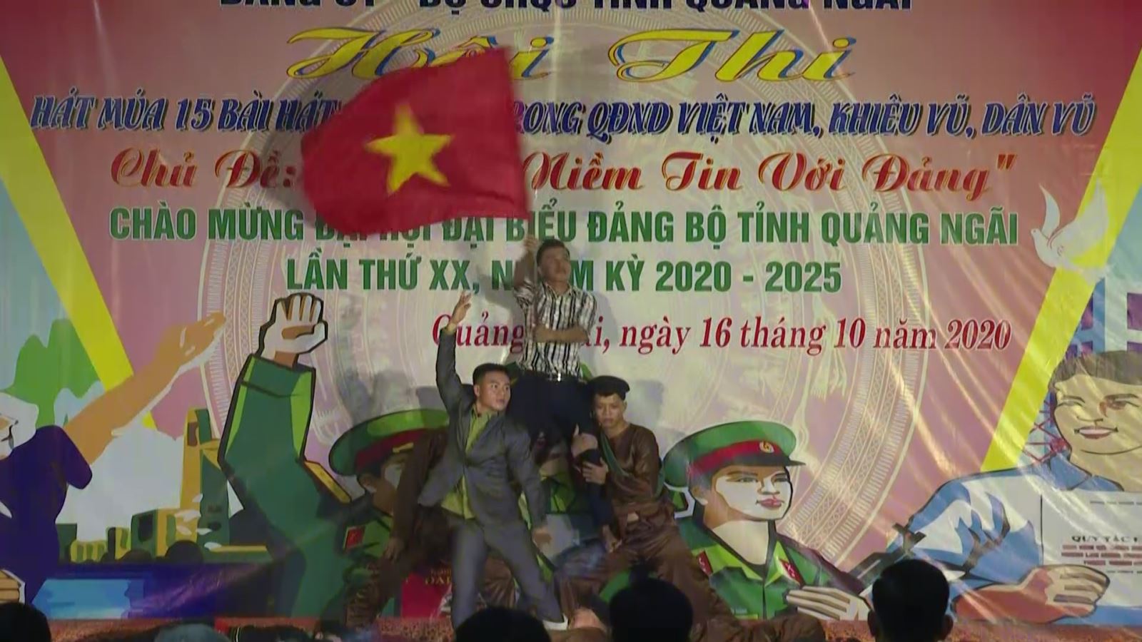 Hội thi “hát múa 15 bài hát qui định trong Quân đội Nhân dân Việt Nam”